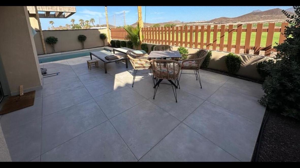 Golf Tenerife South XX Wheel Accessible Shower XX Free Wifi XX Private Pool 30 Degrees XX Two Terraces 30M2X60M2 Xxfree Parking XX Mountain View XX Flatscreen 65 Inch XX San Miguel de Abona Esterno foto